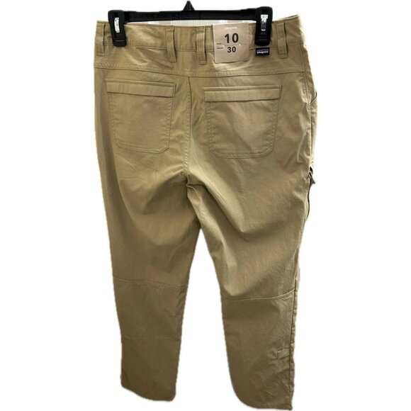 Patagonia Women's Classic Tan Quandary Pants 55417 Regular Size 10 Hiking Casual - Picture 2 of 10